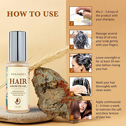 Fitish 2 oz Serum for Healthy and Shiny Hair Treatment - Image 5