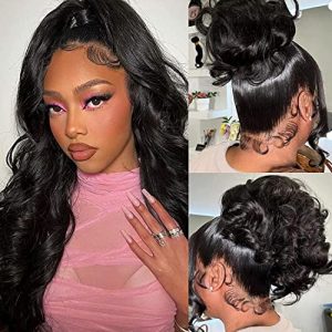 360 Human Hair Lace Frontal Wig Natural Look Comfortable Fit
