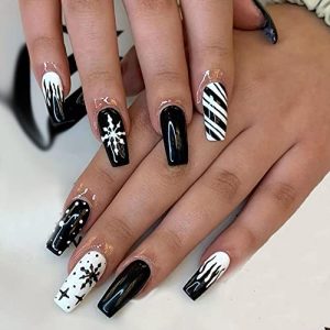 Winter Acrylic Nail Design Kit for Stylish and Trendy Nail Art Lovers