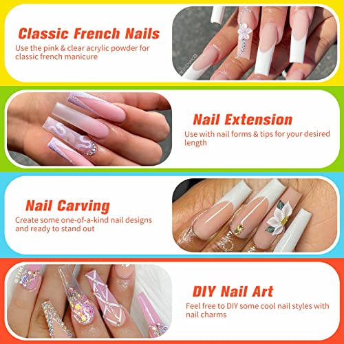 Vibrant Acrylic Nails Set for Stunning Nail Art Designs - Image 4