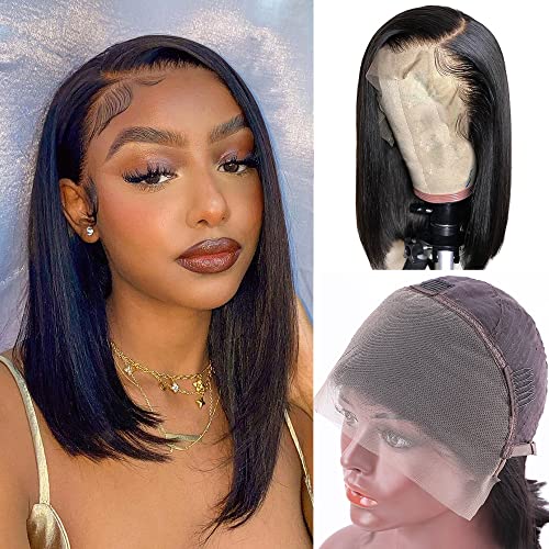 Short Blonde Pixie Cut Human Hair Wig