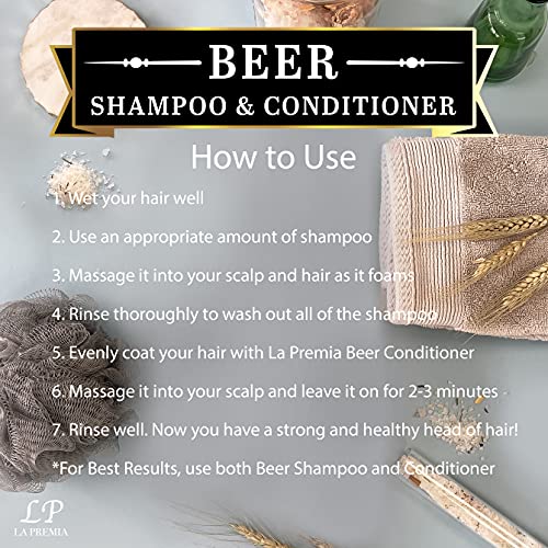 Beer conditioner for shiny, soft hair. - Image 4