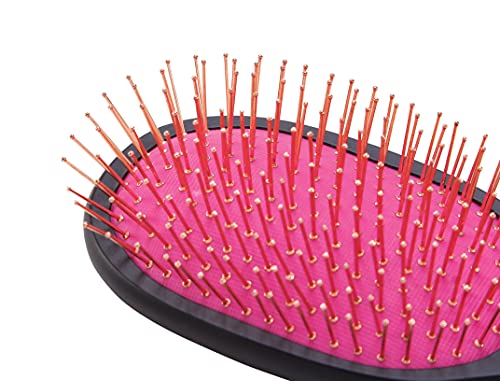 Cricket Fast Flo Hair Brush Comfortable Red Handle for Effortless Styling - Image 3