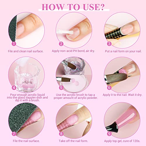 ?Light Colored Acrylic Nails? - Image 8