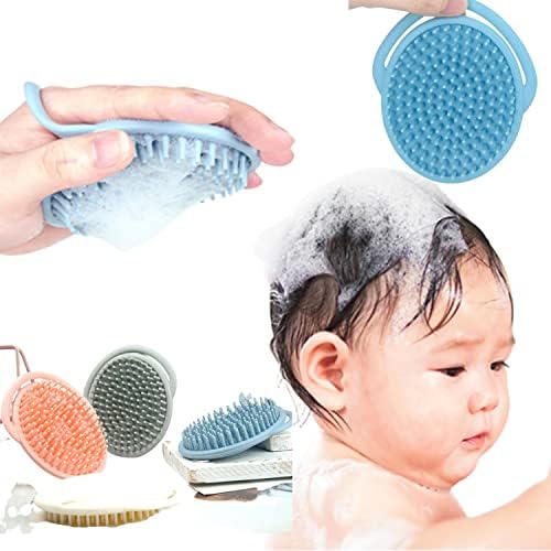Soft Baby Scalp Brush for Gentle Exfoliation and Healthy Hair Growth