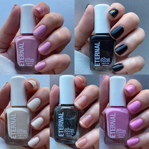 Assorted Color Nail Polish Set 5-Piece Collection - Image 4