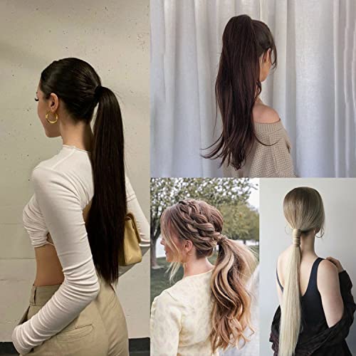 Hair bun extension made from human hair. - Image 6