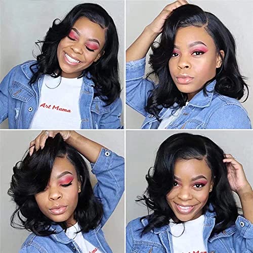 Body Wave Human Hair Bob Wig Natural Texture Comfortable Fit - Image 6