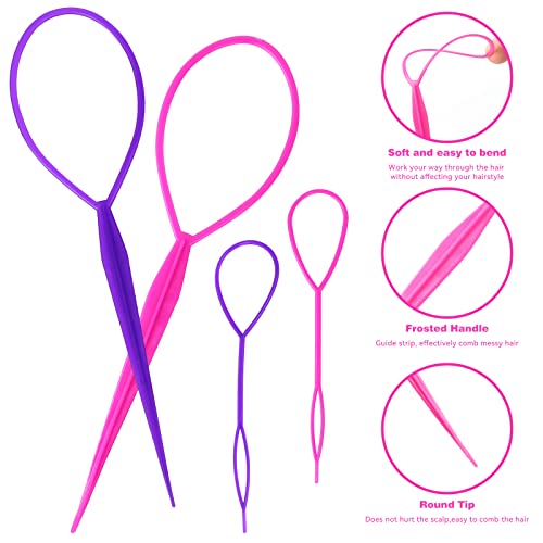 Ergonomic Looped Handle Hair Brush for Comfortable Gripping and Effortless Styling - Image 3