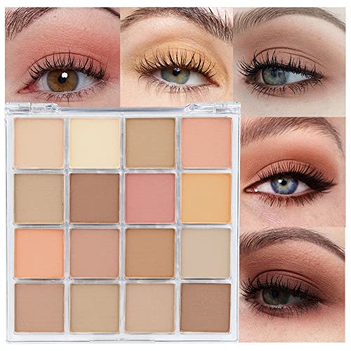 Orange eyeshadow makeup look tutorial.