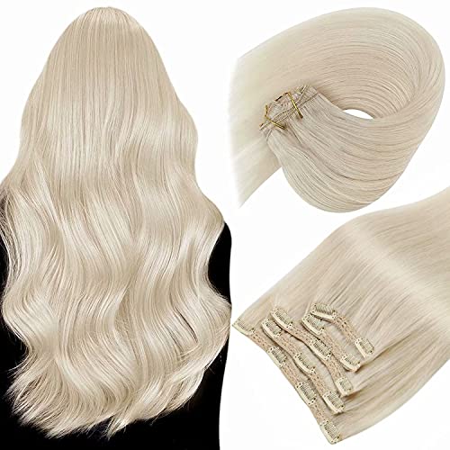 18 Inch Black Clip-In Human Hair Extensions for Instant Volume and Length