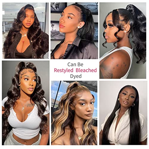 22 Inch Brazilian Human Hair Wig Natural Look Soft Silky Texture - Image 5