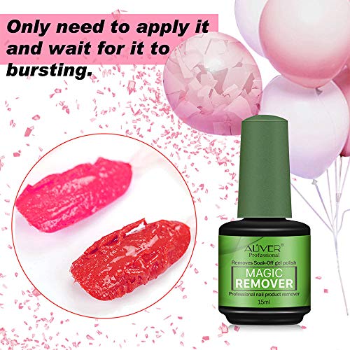 Gentle Gel Polish Remover for Acrylic Nails 15ml Easy Application - Image 6