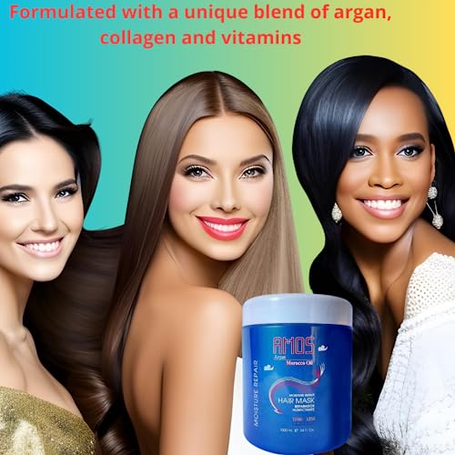 Argan Oil Deep Conditioning Hair Mask Spa Treatment Mastic Formula 250ml - Image 7
