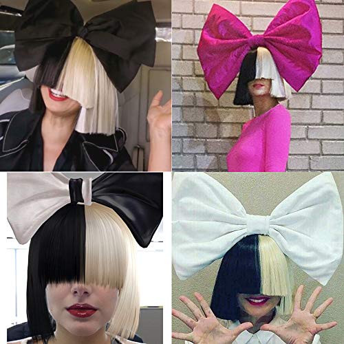 Cruella 22 Inch Natural Black and White Human Hair Wig for Women - Image 6