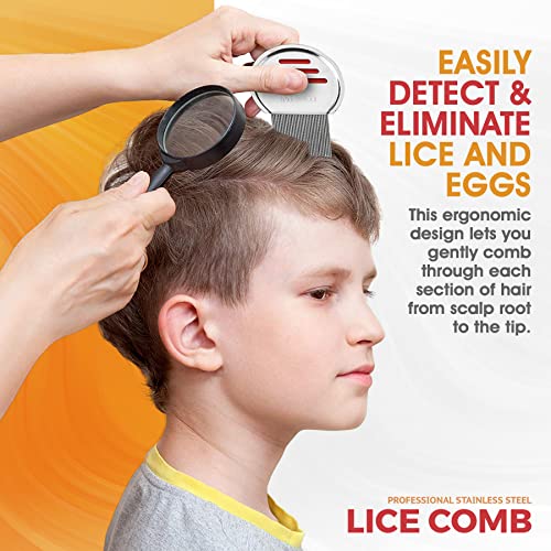 Tangle-Free Lice Treatment Kit with Specialized Brush for Complete Removal - Image 3