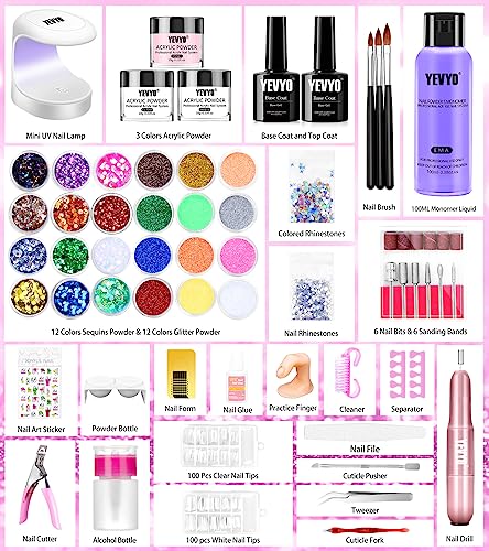 Acrylic Nails Starter Kit for Beginners with Essential Tools and Supplies - Image 2