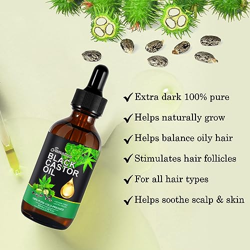 Jamaican Black Castor Oil Leave-In Conditioner 8 oz for Intense Hair Moisture and Nourishment - Image 7
