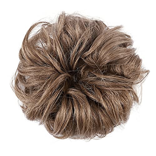 New 100% Human Hair Messy Bun Wrap Extensions for Chic Updos, Natural Look, Easy Application - Image 9
