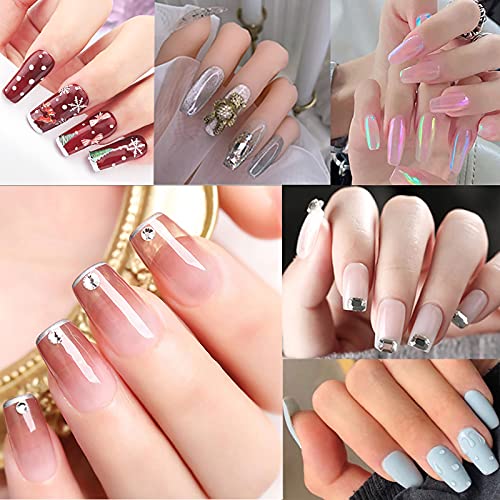 Medium Square Acrylic Nails - Durable and Stylish Nail Extensions for Perfect Manicure - Image 4