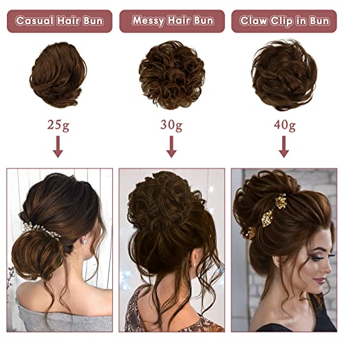 Human Hair Chignon Hairstyle - Image 6
