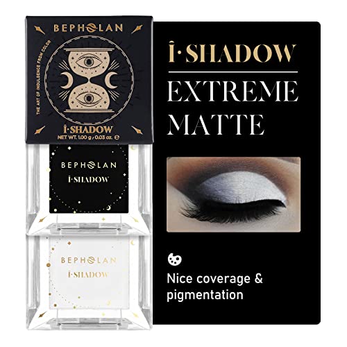 Gothic Black Eyeshadow Makeup 5g Matte Finish Long-Lasting Bold Look