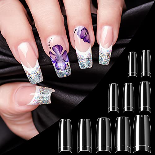 Durable Extended Acrylic Nails Kit 24 Pieces for Stylish, Long-Lasting Manicures - Image 7