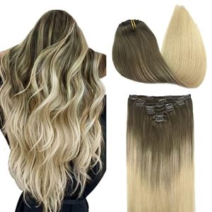 Blonde Ombre Human Hair Extension ? Short Version