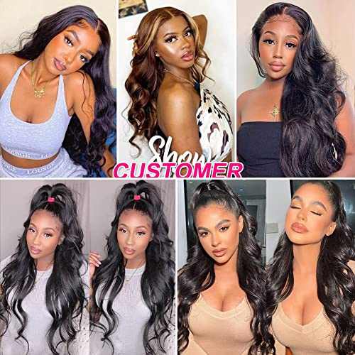 13 Inch Short Black Human Hair Lace Front Wig Comfortable Fit Natural Look - Image 5