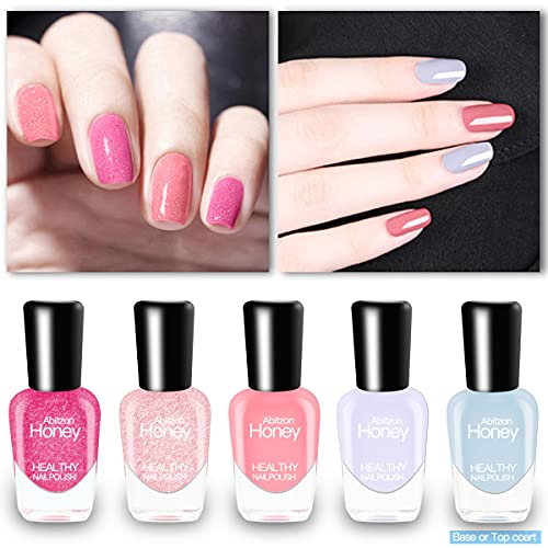 Gel nails for a baby shower. - Image 3