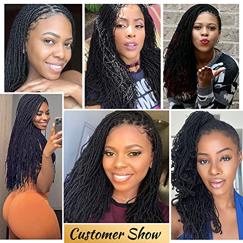 22 Inch 100% Remy Human Hair Extensions for Braiding - Natural Black - Image 8
