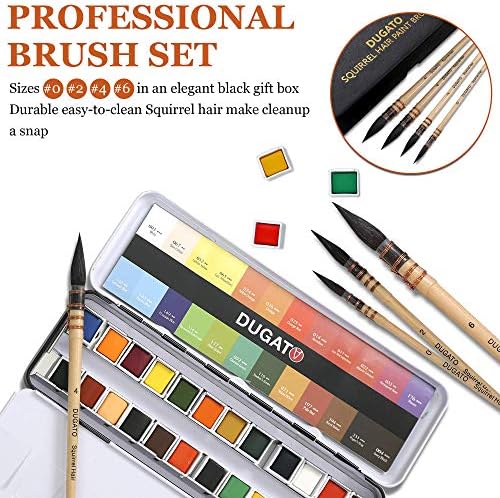 Natural hair brush for art purposes. - Image 4