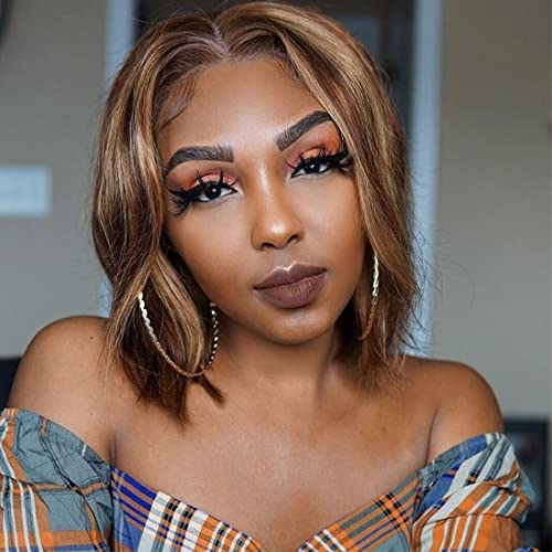 14 Inch Natural Human Hair Bob Weave for Women Medium Density - Image 7
