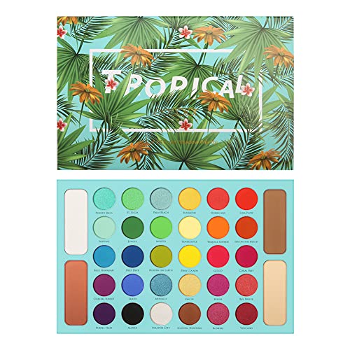 Blue & Orange Eyeshadow Palette