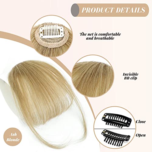 Clip-On Human Hair Bangs - Image 3