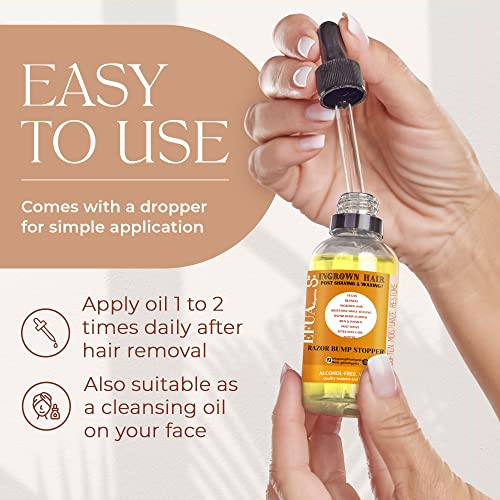 Ingrown Hair Serum for Smooth Skin Flawless Results 1 oz Bottle - Image 4