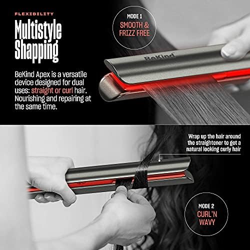 Professional Flatiron and Hair Dryer Set with Heat Protection for All Hair Types - Image 5