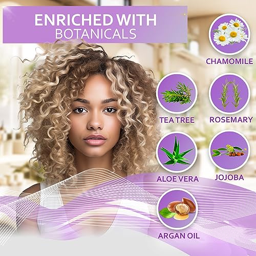 Purple Hair Mask 8 oz for Color-Treated Hair - Image 3