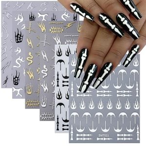 ?Barbed Wire Nails: Edgy Acrylic Design?