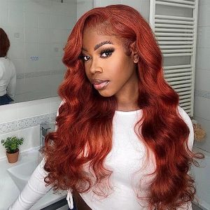 14 Inch Synthetic Blend Wig with Human Hair Blend for Natural Look and Comfortable Fit