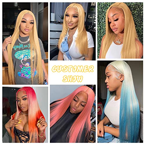 Blonde Lace Front Human Hair Wig - Image 5