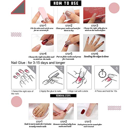 24 Piece Flame Inspired Acrylic Nail Art Design for Stunning Nail Makeovers - Image 7