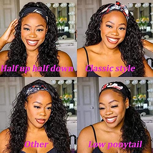 Braided Human Hair Headband Wig - Image 8