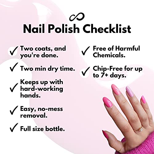 OPI Bubblegum Pink Nail Polish 15ml, Long-Lasting, High-Gloss Finish - Image 5