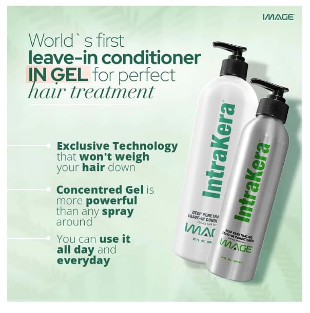 Hydrating Moisturizing Leave-In Conditioner for All Hair Types, 8 oz Bottle - Image 2