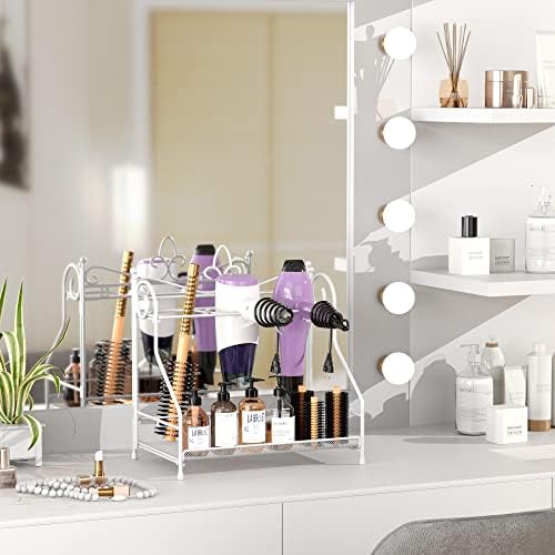 Hairdryer storage solution for bathroom organization. - Image 3