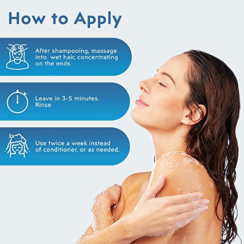 Argan Coconut Nourishing Hair Mask Deep Conditioning Treatment 8 oz - Image 5