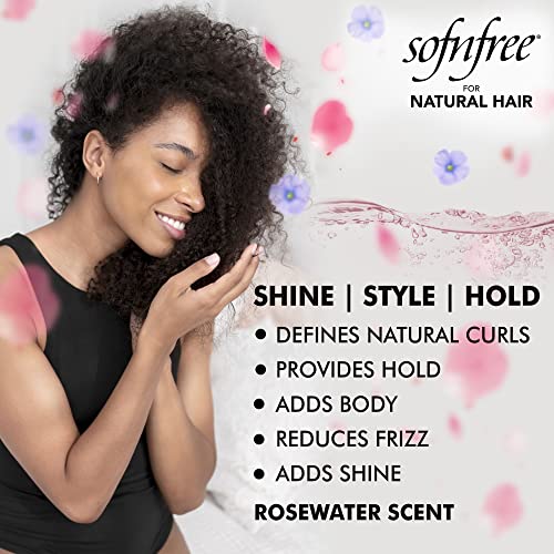 Flaxseed Natural Hold Hair Mousse 8 oz Bottle for Styling - Image 5