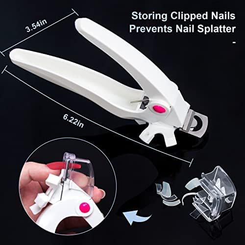 Ergonomic Grip Adjustable Nail Clippers for Precision Cutting, Stainless Steel, Medium Size - Image 7