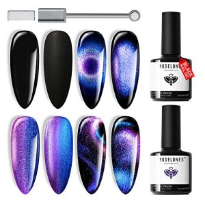 Blue-Black Nail Polish: Dark, Bold Color Choice